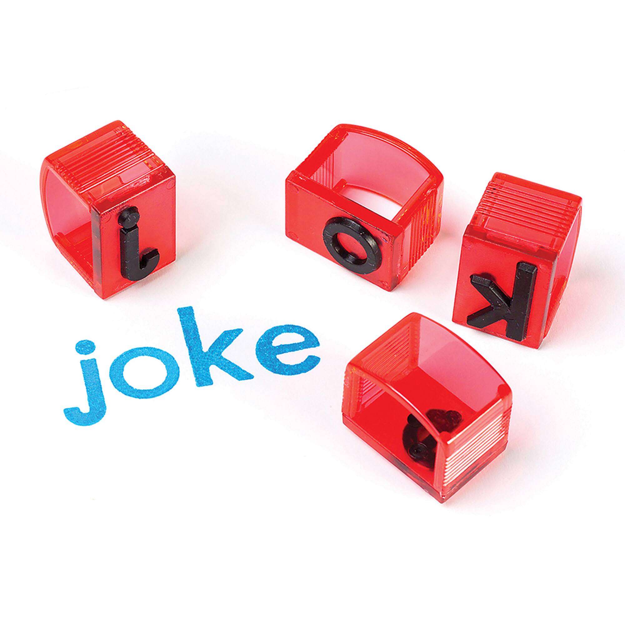 See And Stamp™ Lowercase Alphabet Transparent Stamps